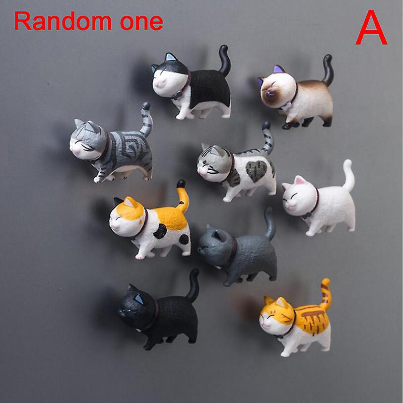 Creative 3D Mask Cat -jääkaappimagneetit Toimistomagneetti Magneettipasta Kodin sisustuslahja