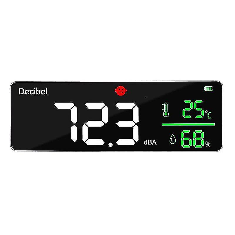 Decibel Meter Wall Hanging Sound Level Meter Humidity Meter