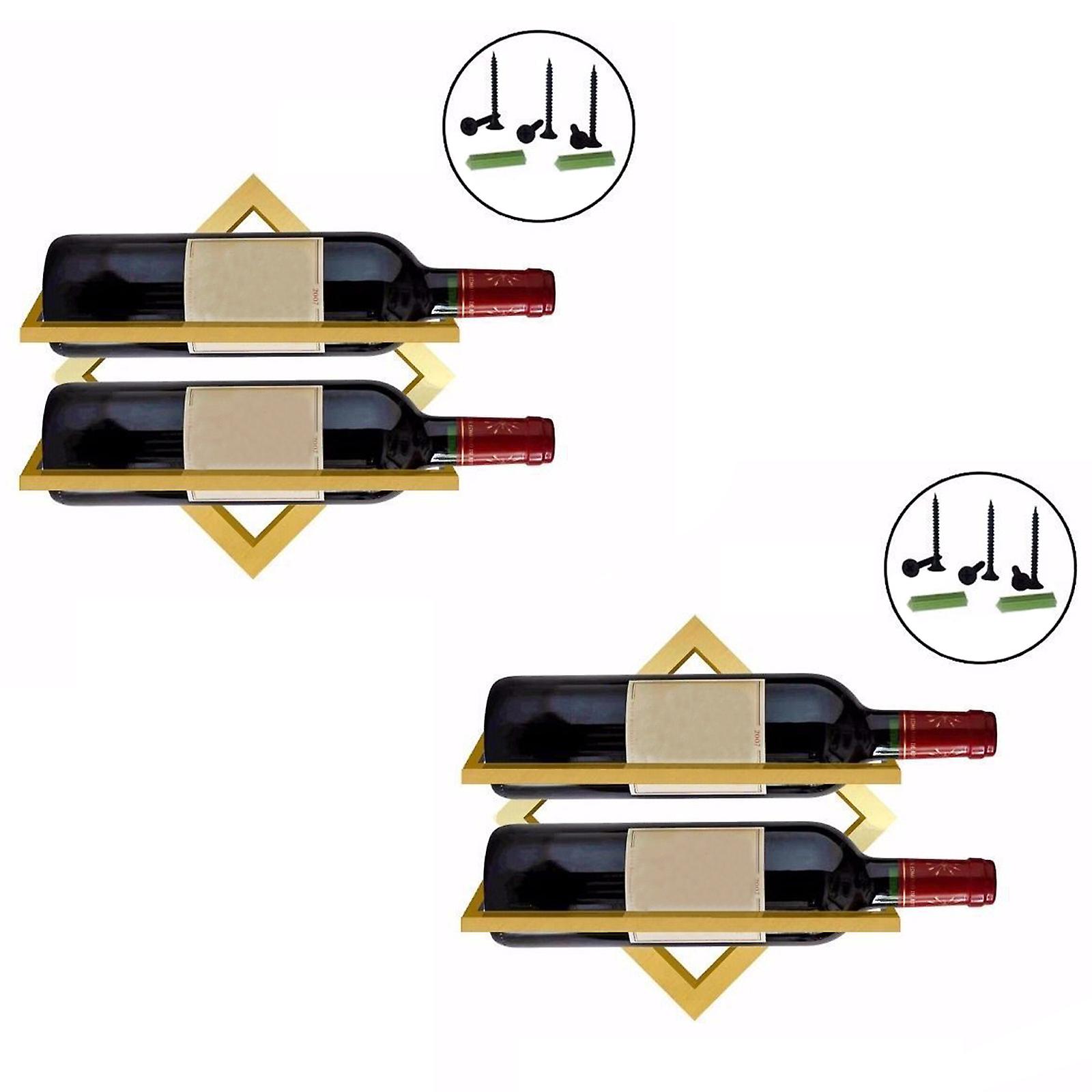 100% New,Display Rack Wall Mounted Iron 2pcs/set Upside Down Folding Creative