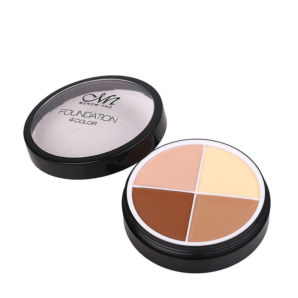 Foundation Cream Four-color Concealer Color Adjustable Cosmetics