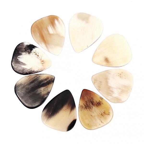 5x 8 Pcs Multi-colored Horn Pick for String Instrument Guitar Bass Mandolin