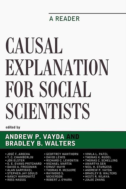 Causal Explanation For Social Scientists Paperback Book