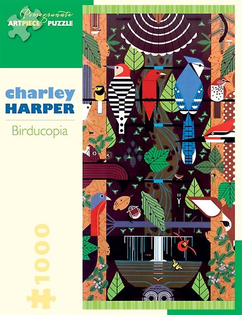 Charley Harper Birducopia 1000piece Jigsaw Puzzle by Charley Harper Book