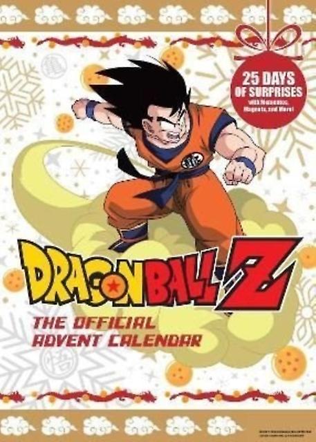 Dragon Ball Z The Official Advent Calendar Paperback Book