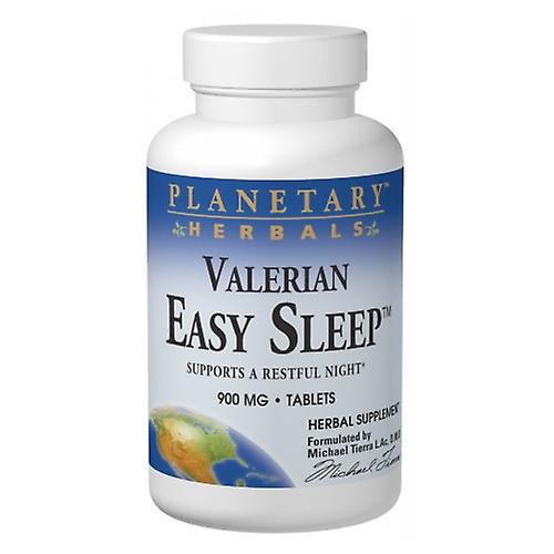 Planetary Herbals Valerian Easy Sleep, 60 Tabs (Pack of 1)