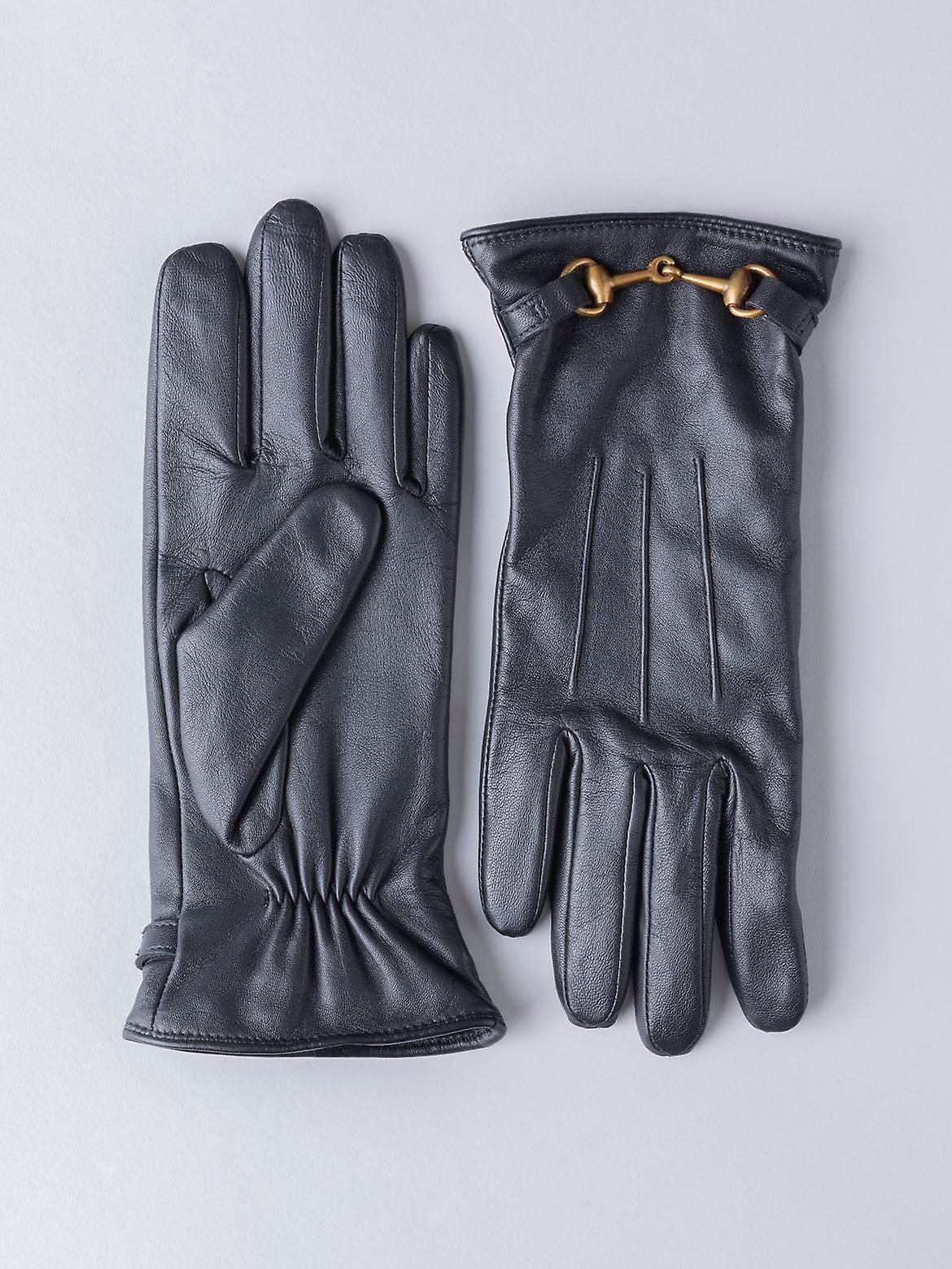 Heritage Leather Gloves in Black