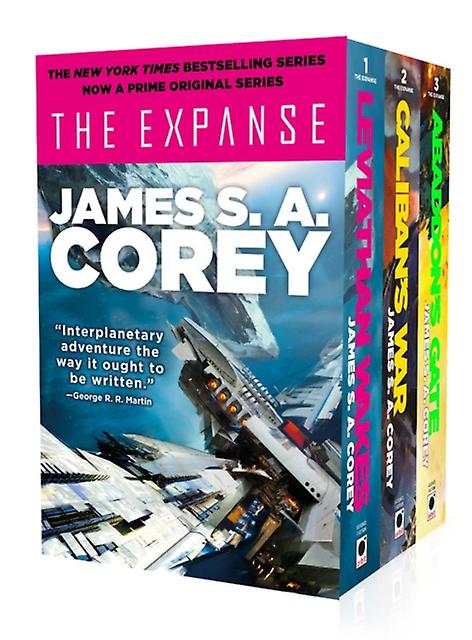 The Expanse Boxed Set Leviathan Wakes Calibans War And Abaddons Gate by James S a Corey Book