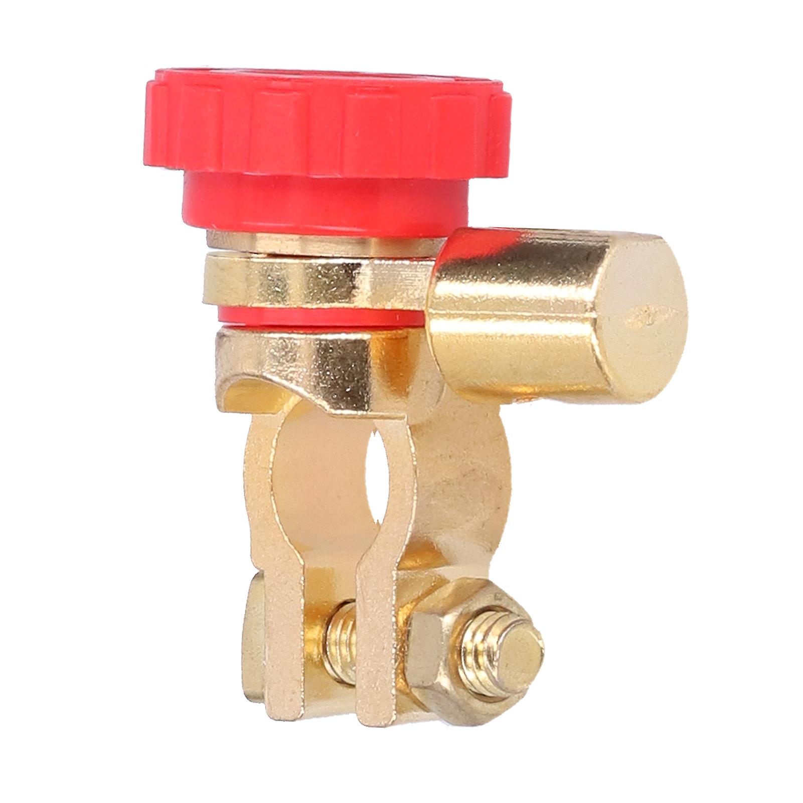 17mm Battery Terminal Switch AntiTheft Universal for Auto Boat Small Yacht RV Camper Truck(Red )