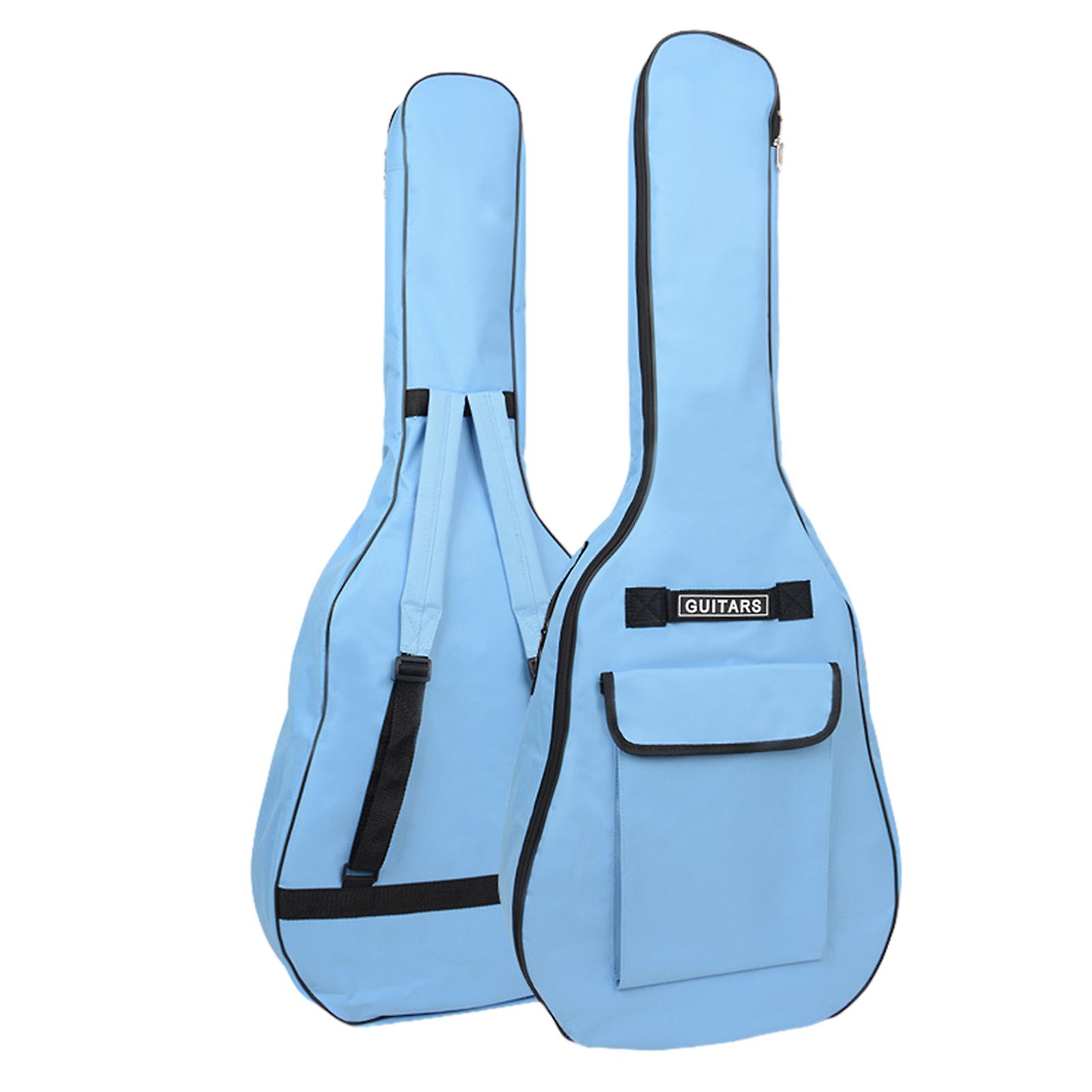Torba na gitarę akustyczną 41 cali, podwójnie regulowane paski na ramię Wyściełany futerał na gitarę Gig Bag, wodoodporny, pyłoszczelny, miękki futerał na gitarę Duży Capaci