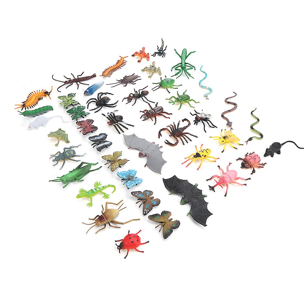 43pcs / set Dinosaurs Insects Model Highly Simulation Children Education Model SetDinosaurs Model
