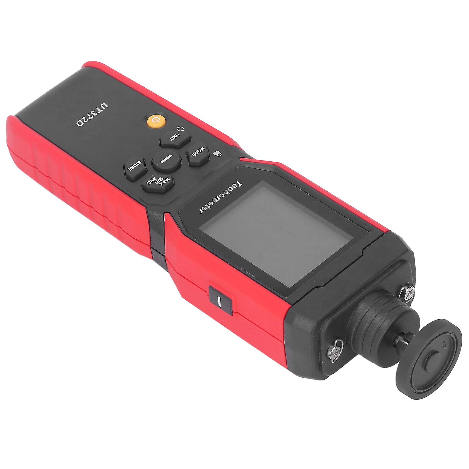 Digital Tachometer Non Contact and Contact Revolution Frequency Meter Handheld RPM Gauge UT372D 