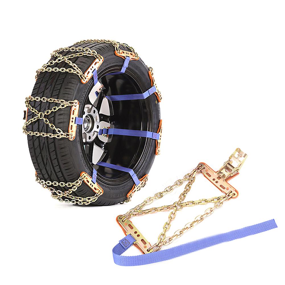 Upgraded Tire Chains Snow Chains for RV Truck SUV of Tire Heavy Duty Anti Slip Snow Chain