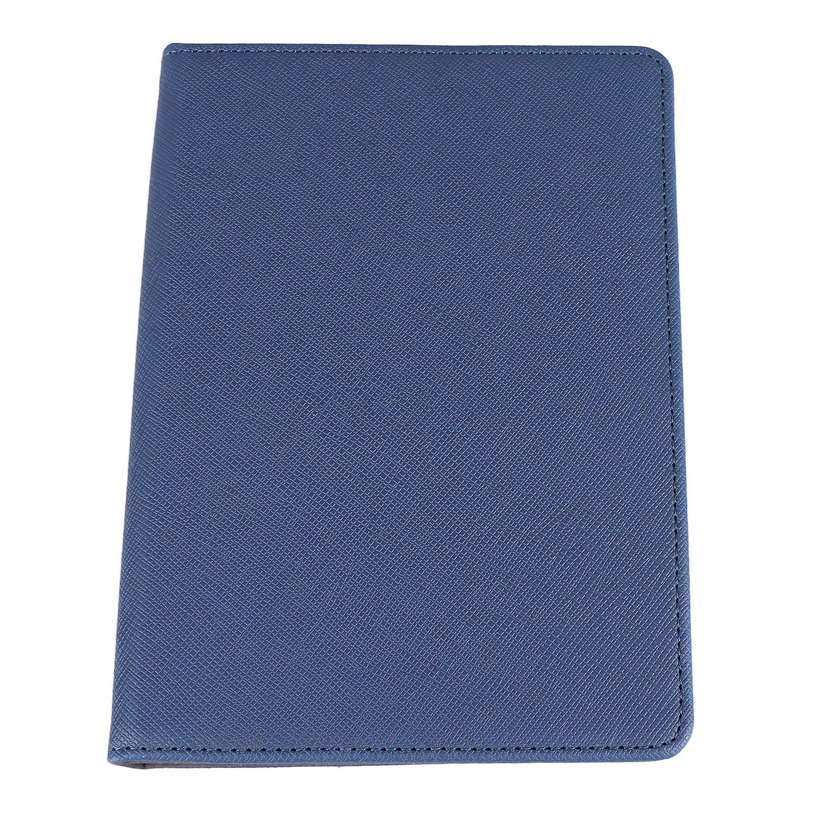 Ebook Stand Shell Standing Protective Cover Imitation Leather Ebook Case for Kindle 2022 Dark Blue