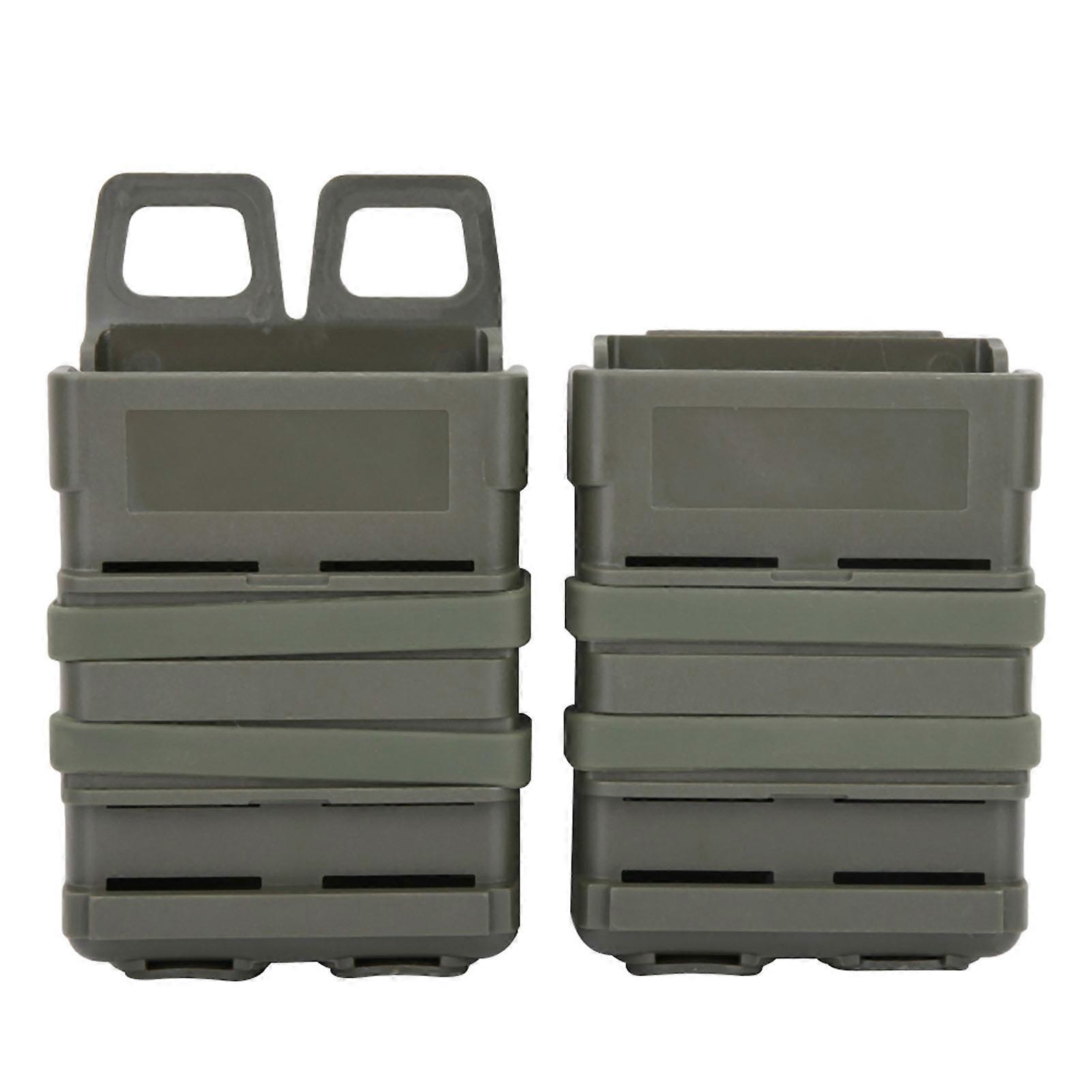 Draagbare Mag Fast Attach Pouch Molle System Module Dubbele Munitiehouder Carrier Army Green