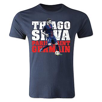 Thiago Silva PSG Player T-Shirt (Navy)