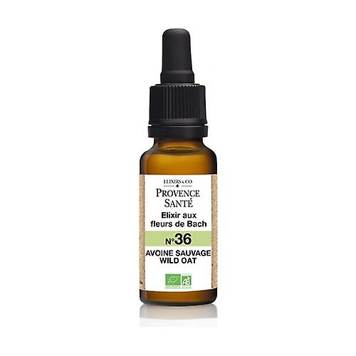 Organic oats 20 ml of floral elixir