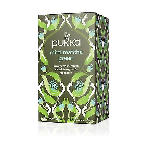 Mint matcha green infusion 20 infusion bags (Matcha)