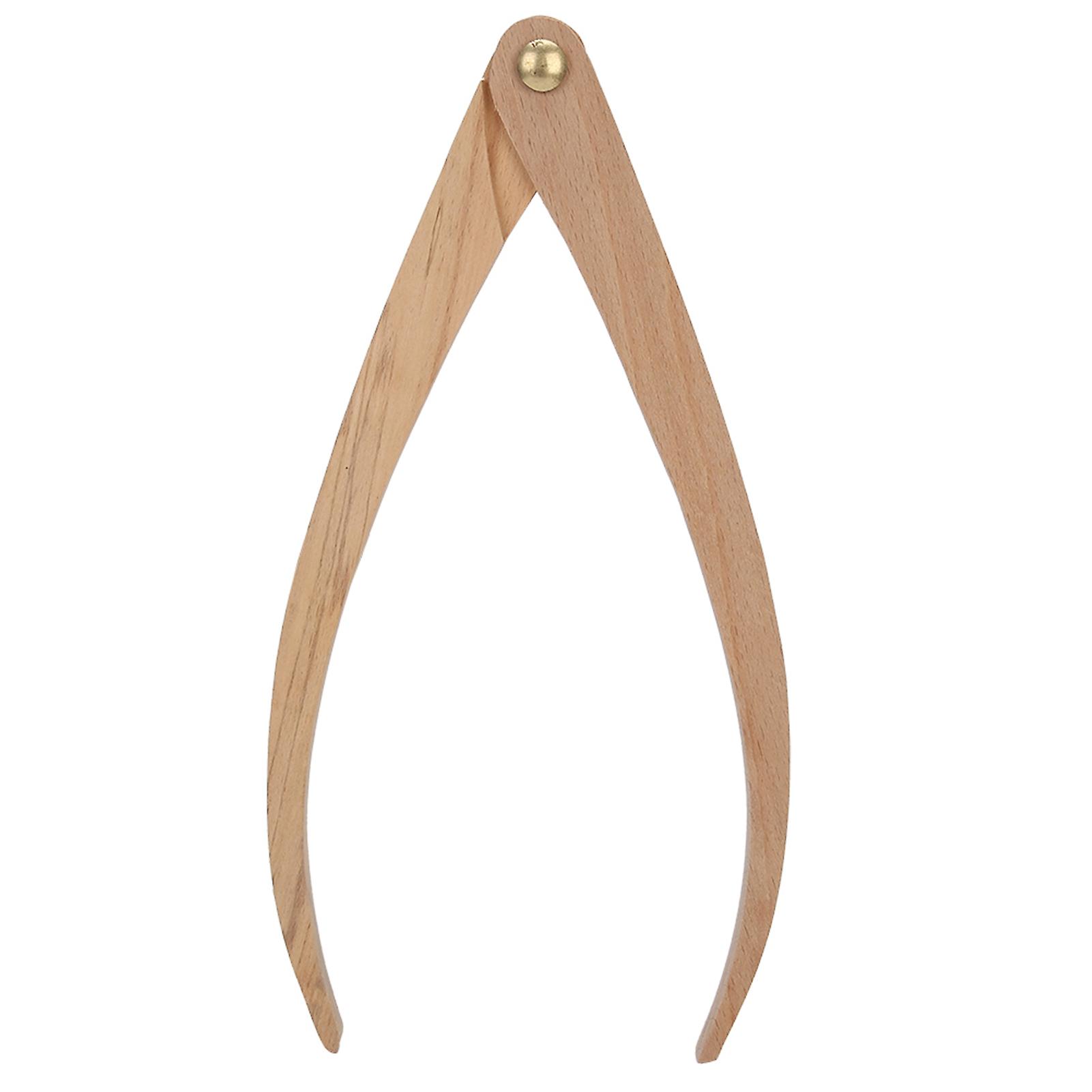 Caliper Wooden Ruler Positioning Distance Measuring Tool Pottery Tools for Ceramic Measurement10-Inch Wooden Caliper