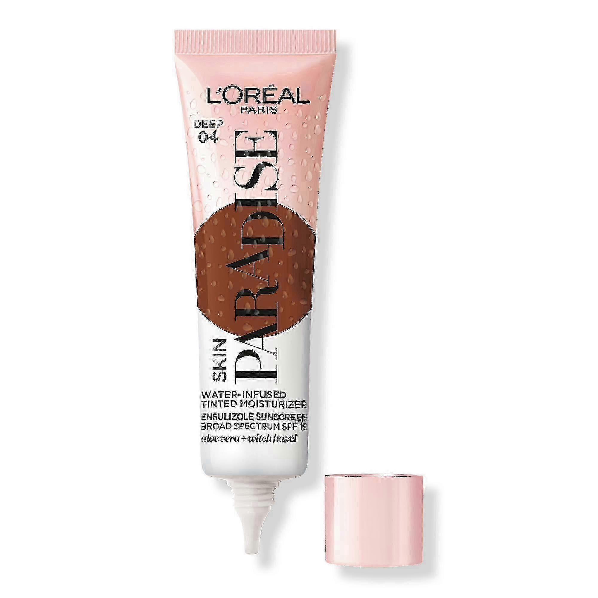 L'oréal Skin Paradise Water-infused Tinted Moisturizer, Deep 04, 1 Oz