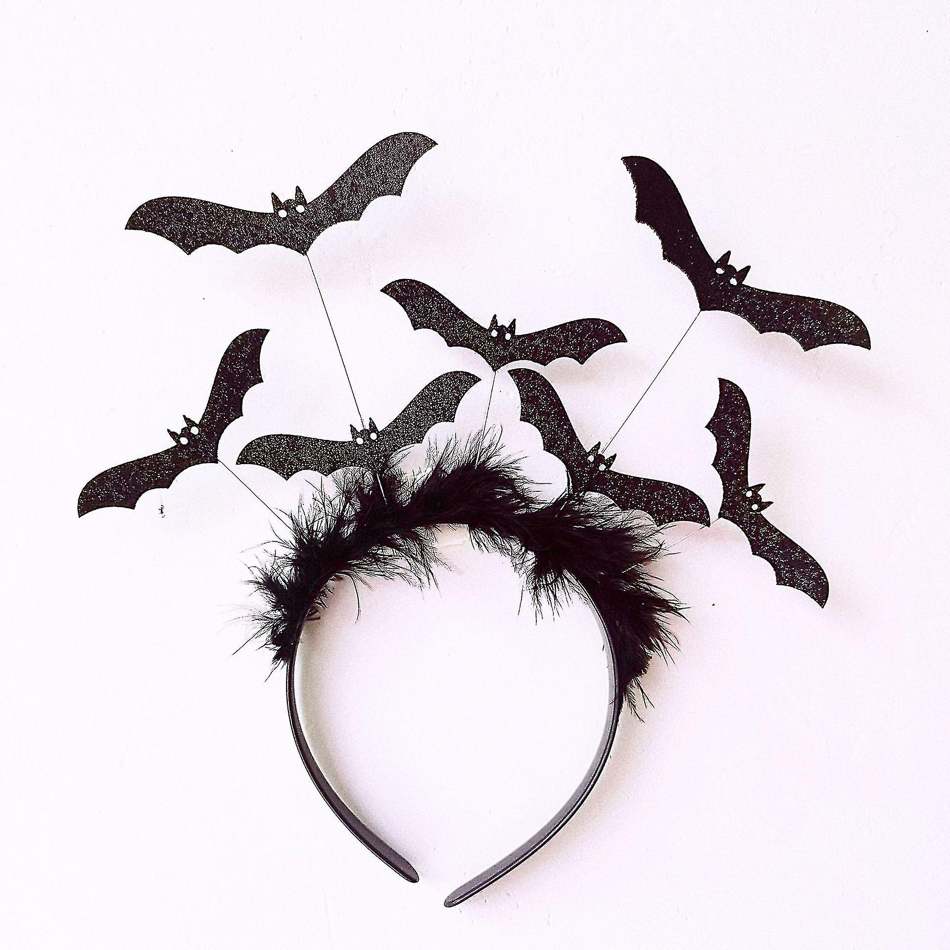 Halloween Black Bat Headband Costume Accessory Bd-YUHAO