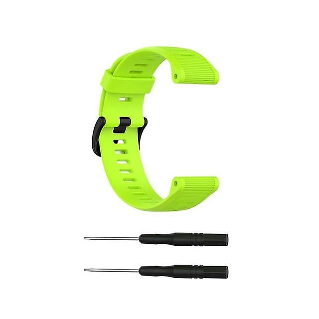 Compatible spare strap for Garmin Forerunner 945/935 Fenix5 Quatix5 Sapphire Approach S60 Lime