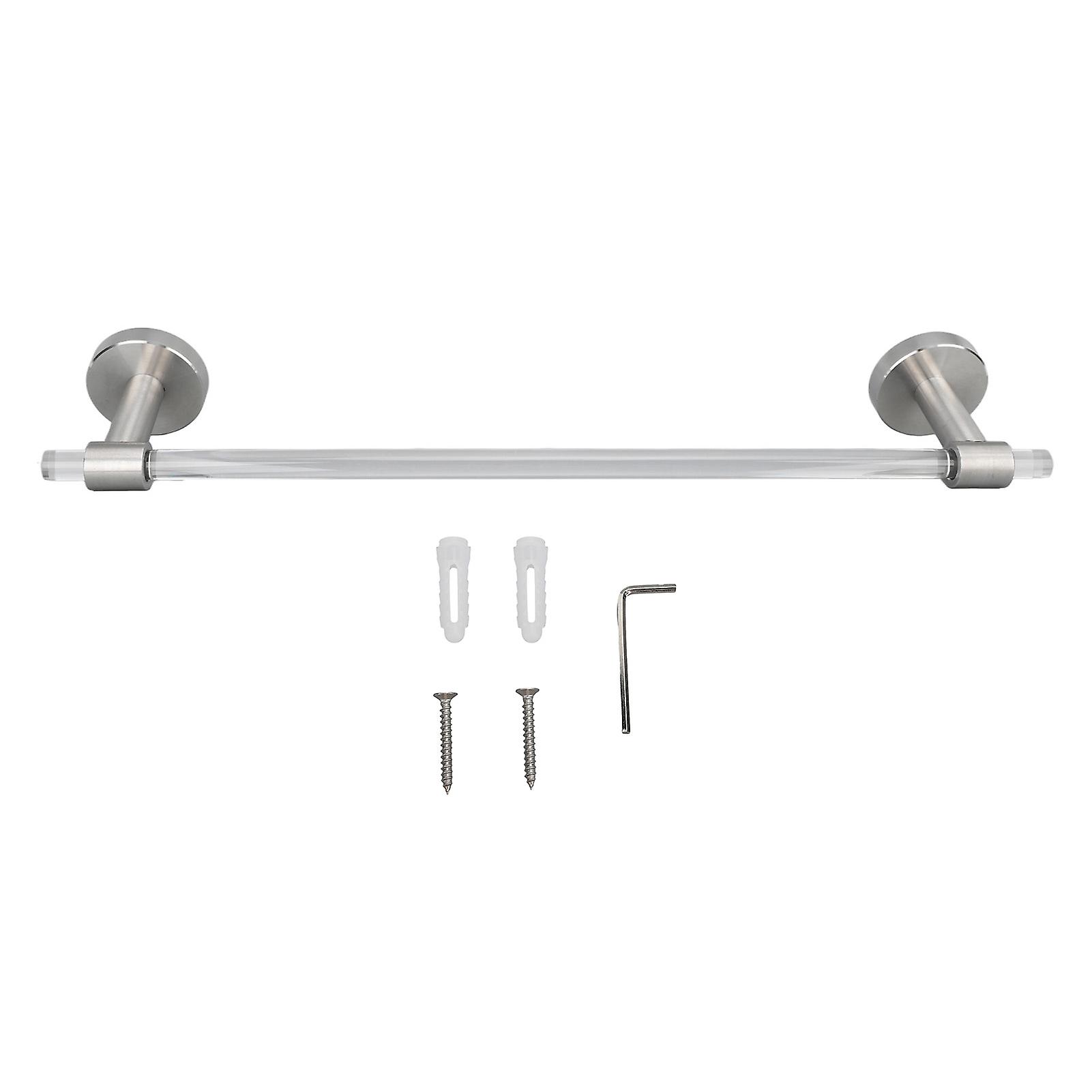 Bathroom Towel Rack, Luxury Acrylic Clear Wall Mounted Towel Bar, 550151-400, Type 3