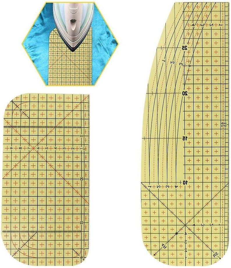 hot iron ruler patch ruler ironing ruler sewing ruler for precise measurement