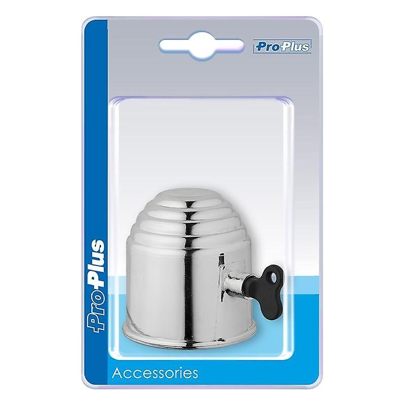 Gömbvédő króm zár buborékcsomagolással