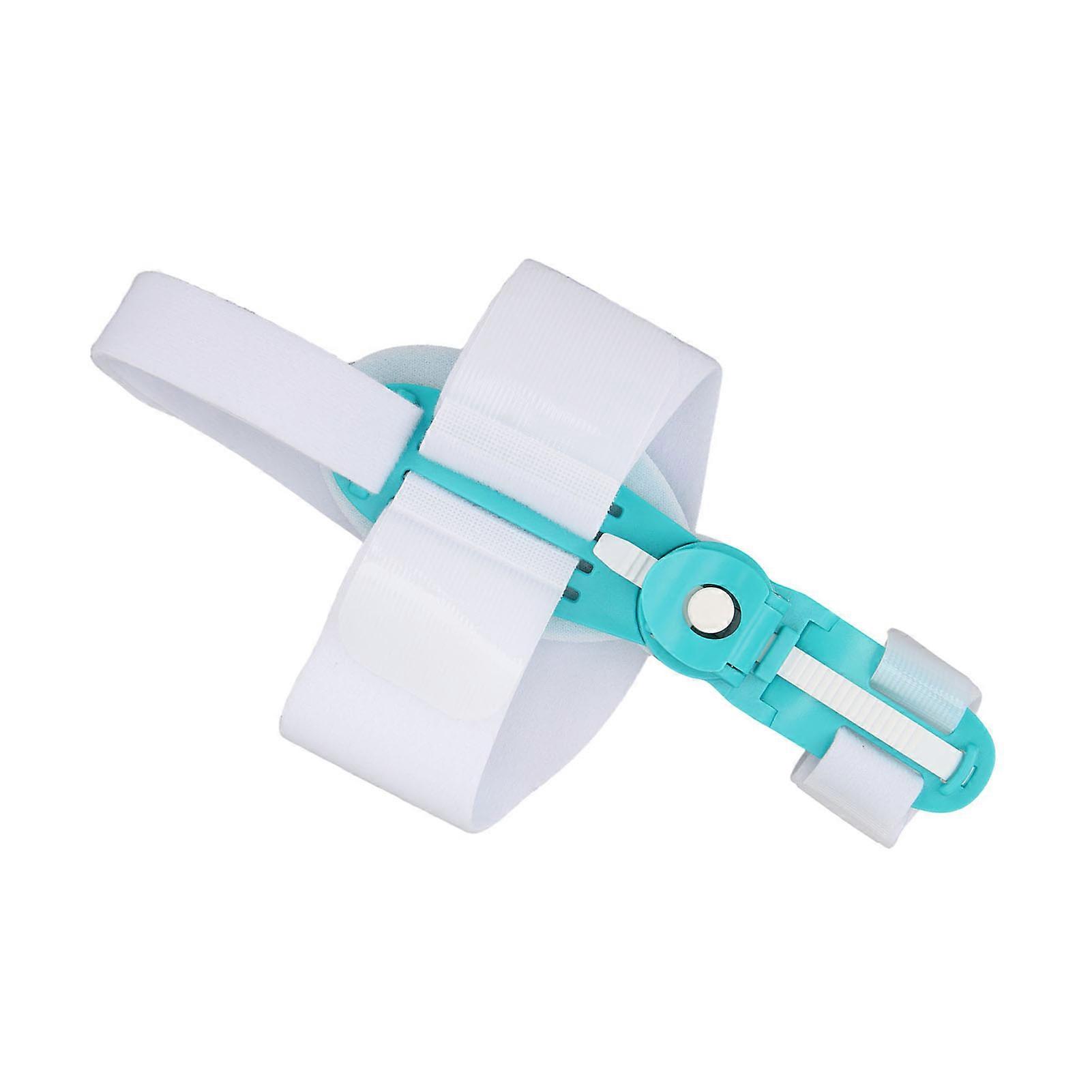 Adjustable Bunion Splint Hallux Valgus Corrector Orthopedic Bunion Toe Straightener Green and White 