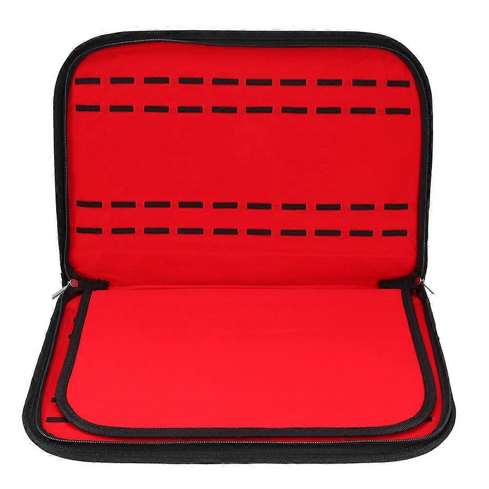 20 Slot Pu Lint Watch Storage Box Organizer Zipper Collection Case Container Decoration