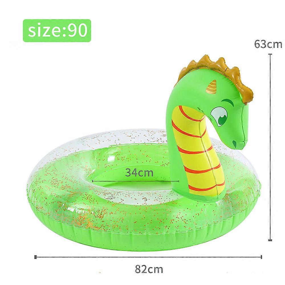 New Adult Kids Inflatable Dinosaur Cute Animal Summer Rubber
