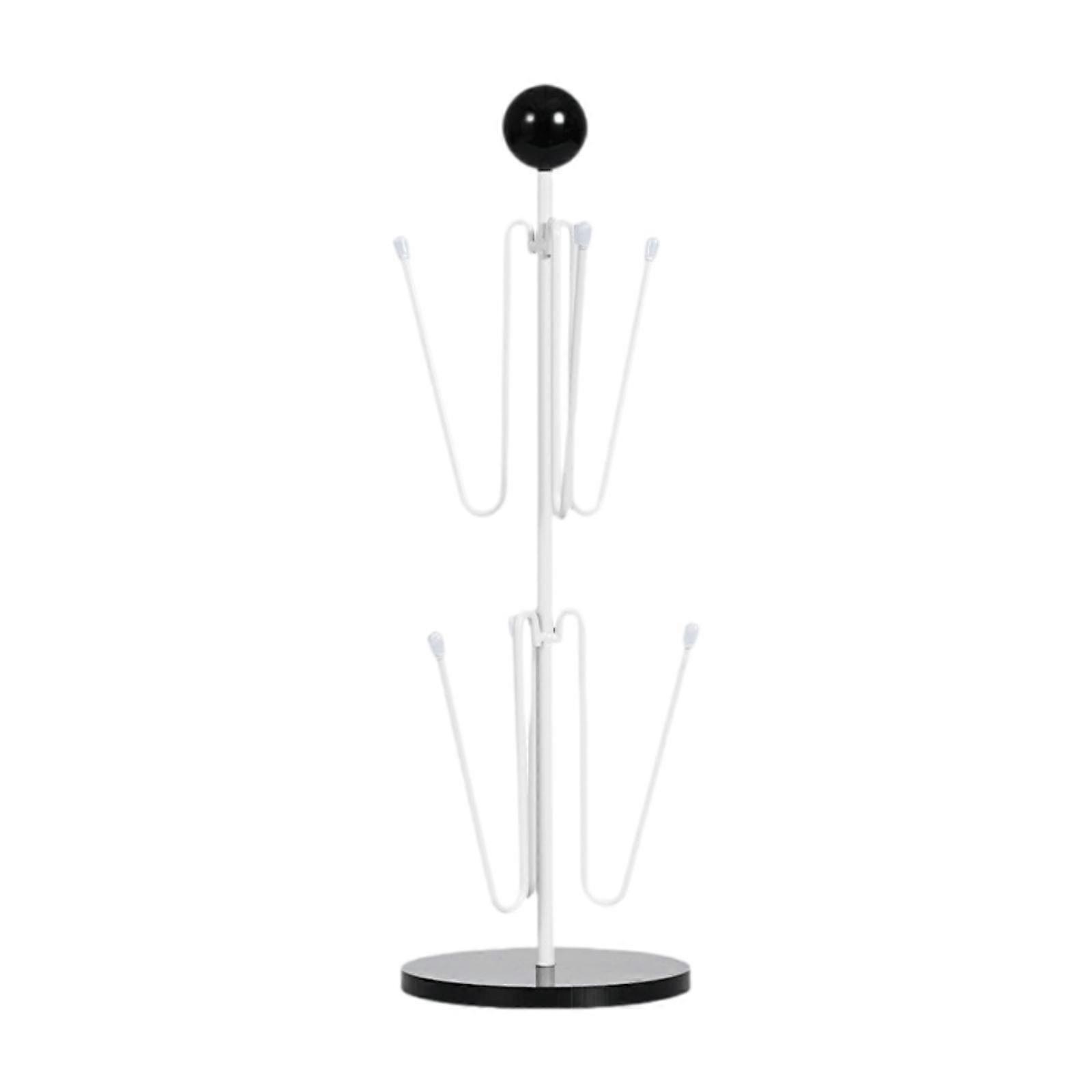 Καφετιέρα Cup Stand Holder Countertop Mug Rack Bottle Drainer Stand Office Home μαύρο