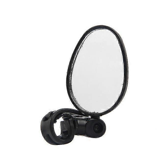 Rearview Mirror For Bicycle Motorcycle Handlebar Mount 360 Rotation Adjustable Bike Riding Round Ellipse Mirror