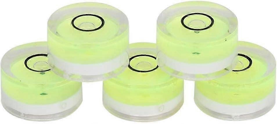 Water Levels 5pcs 15mm Diameter Measuring Tool Mini Round Bubble Level For Weighing Scale Balance Fo