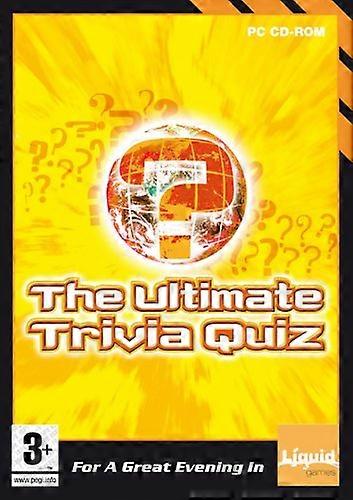 The Ultimate Trivia Quiz (PC) - New & Sealed