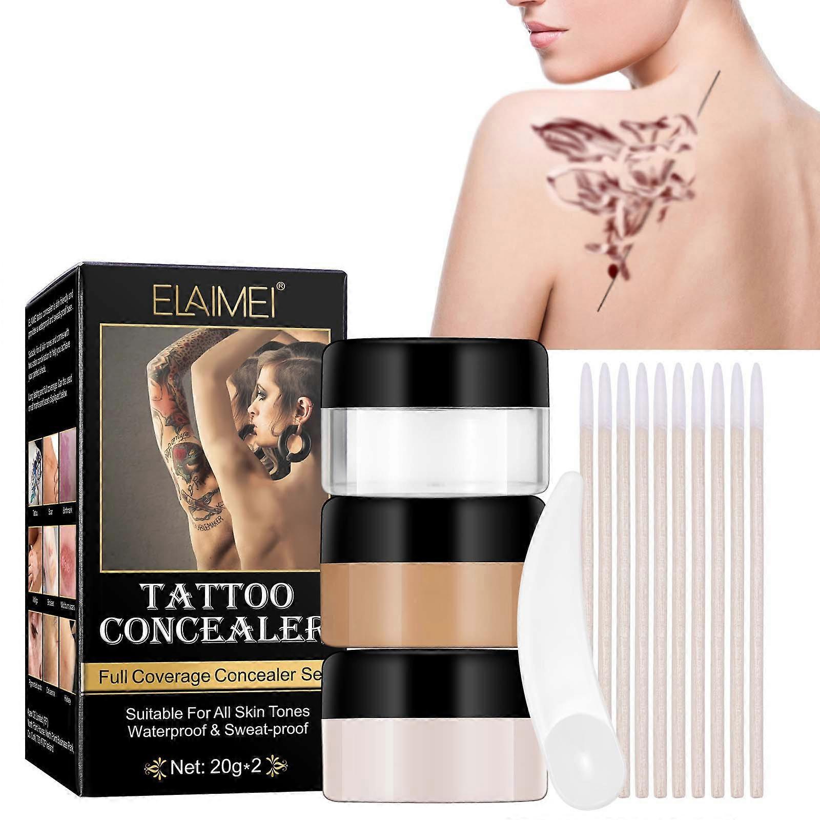 Tvåfärgad Concealer Svettskydd Concealer Flytande Concealer