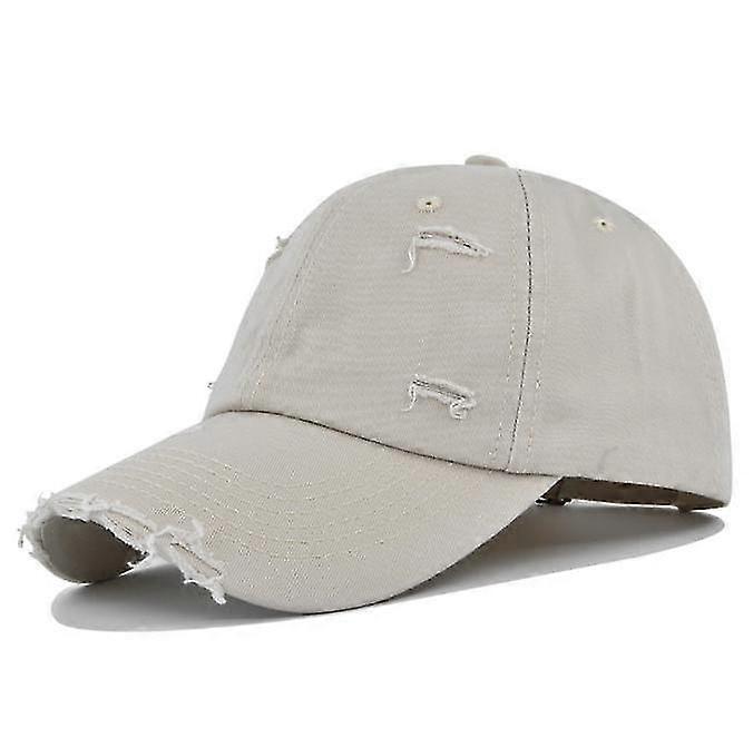 Vintage Washed Distressed Cotton Hat Baseball Cap