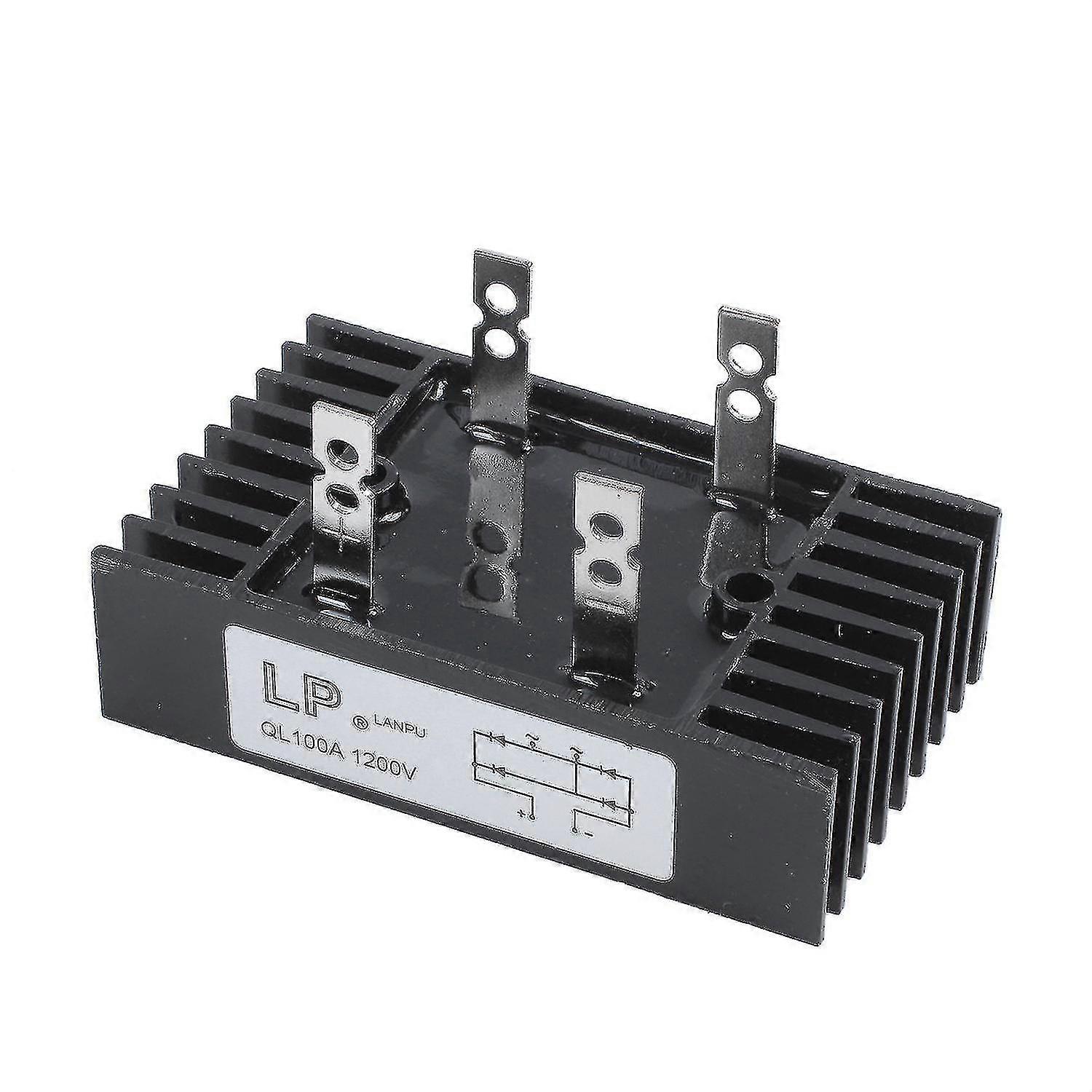 100amp 1200volts 4 Pins 1 Phase Diode Bridge Rectifier Ql100 Type