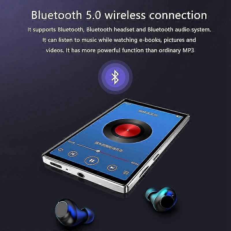 4 Inch full screen hd mp4 player wifi android 6.0 mp3/4 1+8gb bluetooth ...