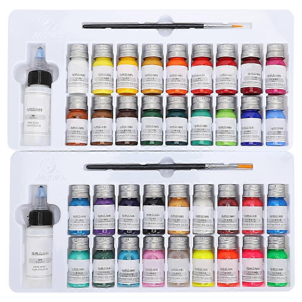 36 Colors Textile Fiber Pigment HandPainted Coloring Dye Colorant Cloth Wood Paper Not Fade