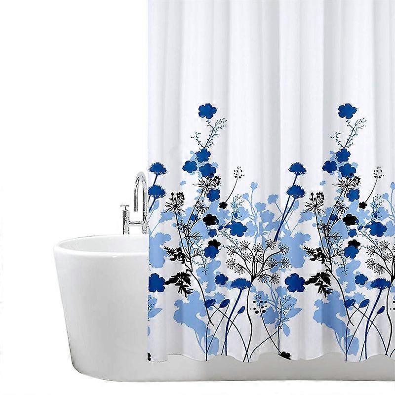 Shower Curtain Mold and Mildew Resistant - Flower Pattern