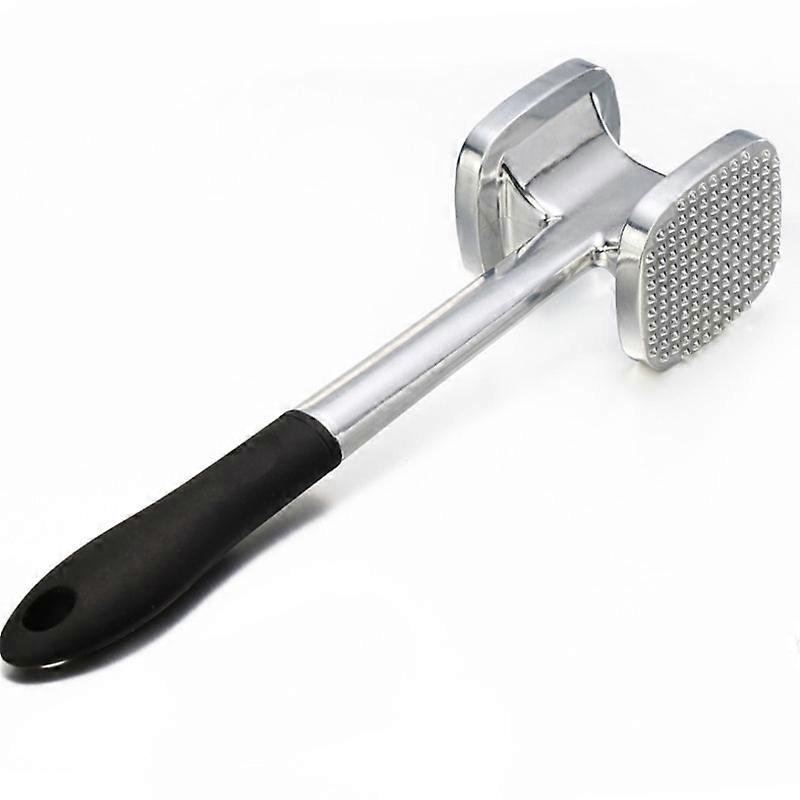 Large Meat Tenderizer Mallet Tool Manual Hammer Pounder For Tenderizing Chicken Steak Pork&Veal Non Slip Handle for Pounding