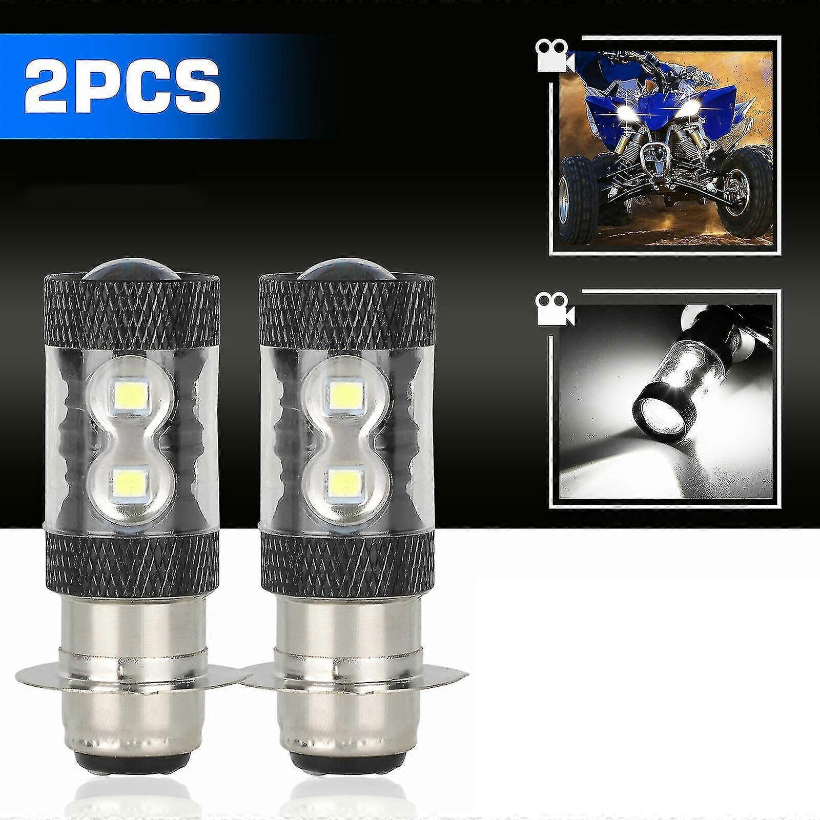 H6m Led Headlight Bulbs For Yamaha Atv