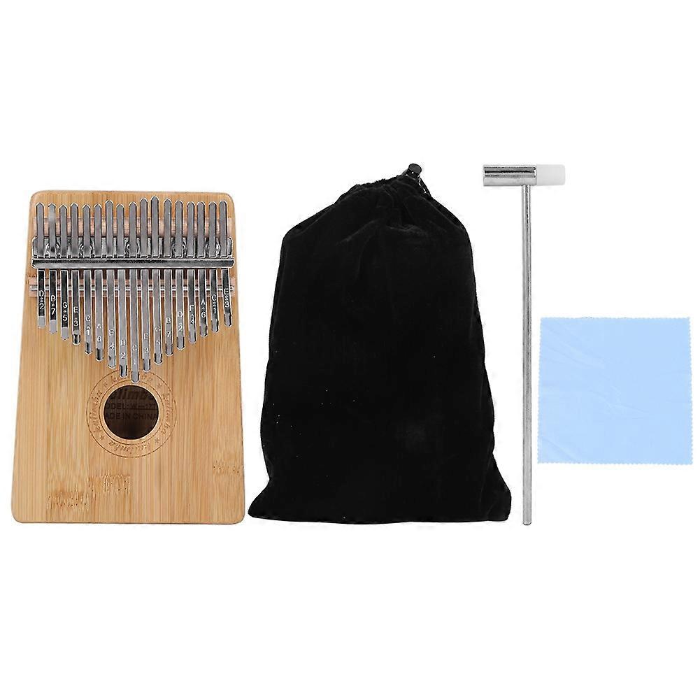 17 Key Kalimba Thumb Piano Kit Phyllostachys Pubescens Material Musical Instrument