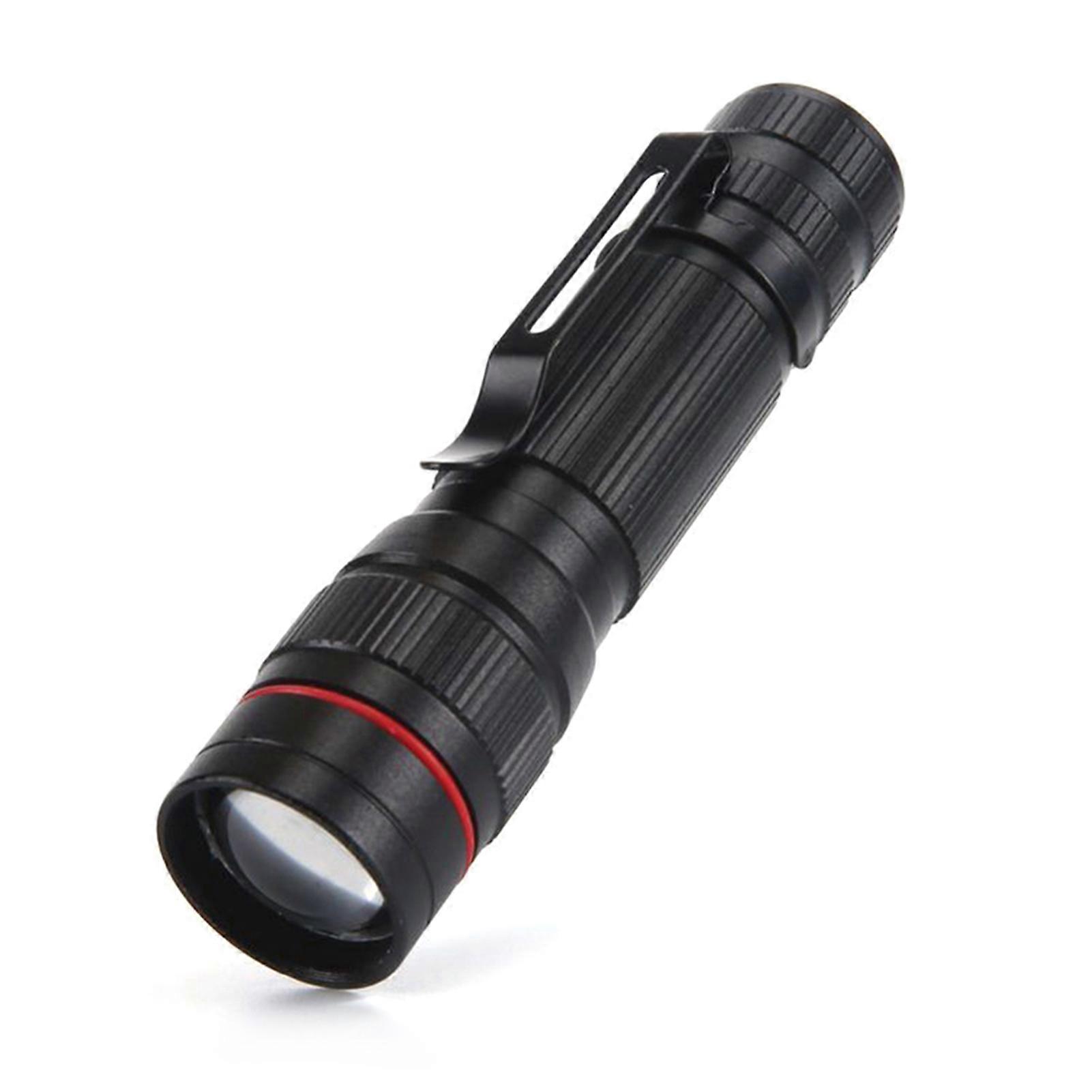 Mini Bright Telescopic Zoom Flashlight Multifunctional Lightweight Light for Outdoor Activities