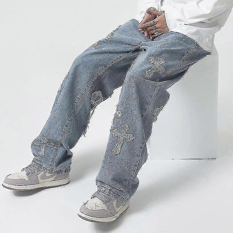 Pantalon en jean ample Pantalon Cross Men