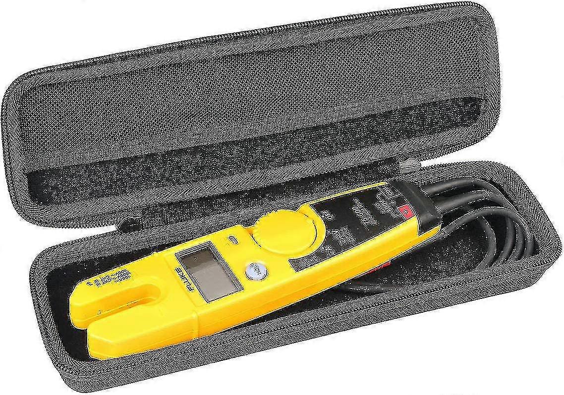 Hard Travel Case Replacement For Fluke T5-1000/t5-600/t6-1000/t6-600 Electrical Voltage Continuity Current Tester (black)-sfygv
