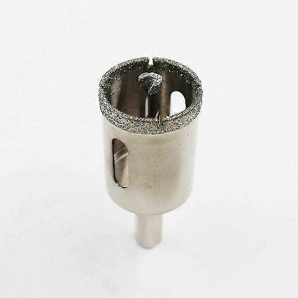 25mm Diamond Drill Bit with Center Drill Bit for Glass, Marble, Ceramic, and More - Rustproof and Durable