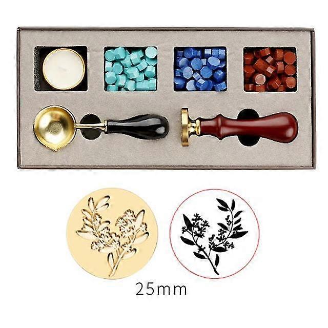 JWL-Retro Crafts Wax Seal Set Stempel Replace DIY Sealing Wax Geschenkbox