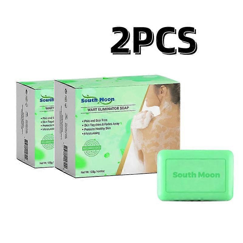 2 * 125 גרם סבונים לביטול יבלות עור, סבון להסרת יבלות, פגם מיידי